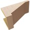 Ekena Millwork 7"W x 14"D x 7"H Wide Burlington Rough Cedar Woodgrain TimberThane Corbel, Primed Tan CORUR07X14X07BURRCPR - alternate 6